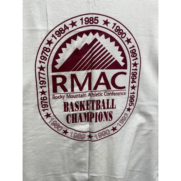 Mesa State Basketball Camp T-Shirt Hanes Heavyweight 50/50 XL - Picture 7 of 7